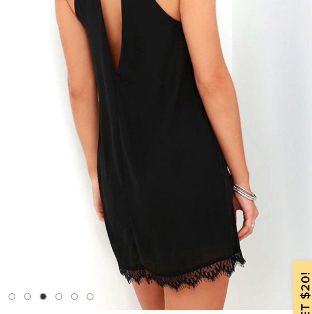 Black Lace Dress - Picture 4 of 11